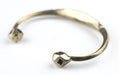 Engraved Tuareg Brass Cuff Bracelet - The Bead Chest