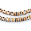 Black Stripe Inlaid Olive Wood Arabian Prayer Beads (6mm)