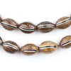 Brown Watermelon Inlaid Arabian Prayer Beads