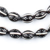 Black Watermelon Inlaid Arabian Prayer Beads