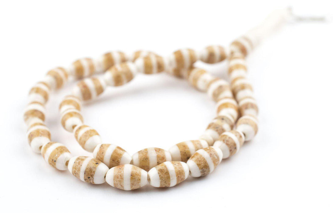 Desert Inlaid Camel Bone Arabian Prayer Beads - The Bead Chest