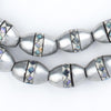 Silver Coated Inlaid Arabian Prayer Beads