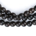 Black Ebony Arabian Prayer Beads (10mm) (Long Strand) - The Bead Chest