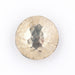 Hammered Silver Circular Artisanal Berber Bead (32mm) - The Bead Chest