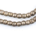 Vintage Ethiopian Silver Tube Beads - The Bead Chest