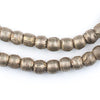 Vintage Ethiopian Silver Tube Beads