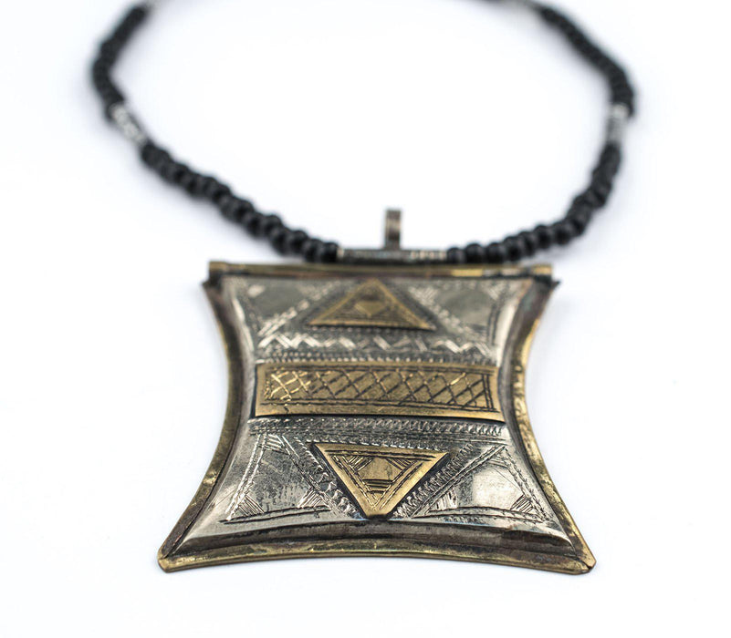 Tuareg Talisman Amulet (Stripe) - The Bead Chest