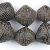 Fired Mali Clay Bicone Beads