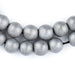 Silver Metallic Round Hematite Beads (10mm) - The Bead Chest
