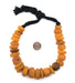 Apricot Color Moroccan Horn Beads - The Bead Chest