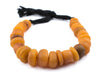 Apricot Color Moroccan Horn Beads - The Bead Chest