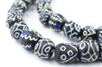 Black Tribal Medley Krobo Beads - The Bead Chest