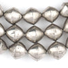 Mali Silver Bicone Beads (15x14mm)
