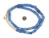 Faceted Russian Blue Glass Trade Beads (10mm) - The Bead Chest
