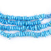 Rondelle-Style Genuine Sleeping Beauty Turquoise Beads (Mid-Blue) - The Bead Chest