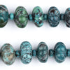 Flower-Shape Authentic Turquoise Beads