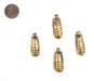 Ethiopian Brass Telsum Teardrop Beads (Set of 4) - The Bead Chest