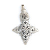 Silver Ethiopian Coptic Cross (61x40mm)
