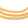 Peach Vintage Rice Beads (6x4mm) (Long Strand)
