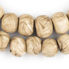 Jumbo Vintage Style Brown Naga Shell Beads (20mm)