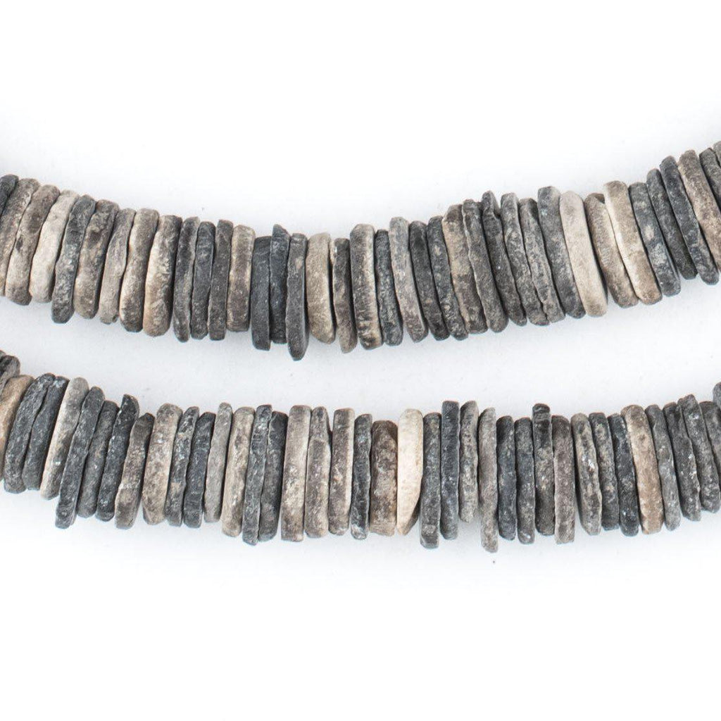 Strand of Old Ostrich Shell Beads, Kenya