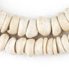 Natural West African Shell Beads (White)
