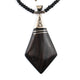 Ebony Tuareg Pendant (Diamond) - The Bead Chest