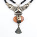 Carnelian Tassel Tuareg Stone Pendant - The Bead Chest
