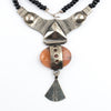 Carnelian Tassel Tuareg Stone Pendant