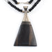 Ebony Tuareg Pendant (Triangle) - The Bead Chest