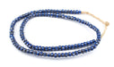 Blue & White Chevron Beads (6mm) - The Bead Chest