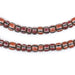 Brown Chevron Beads (6mm) - The Bead Chest