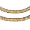Brass Interlocking Crisp Beads (6mm)