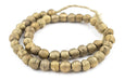 Wound Round Ghana Brass Globe Beads (12mm) - The Bead Chest