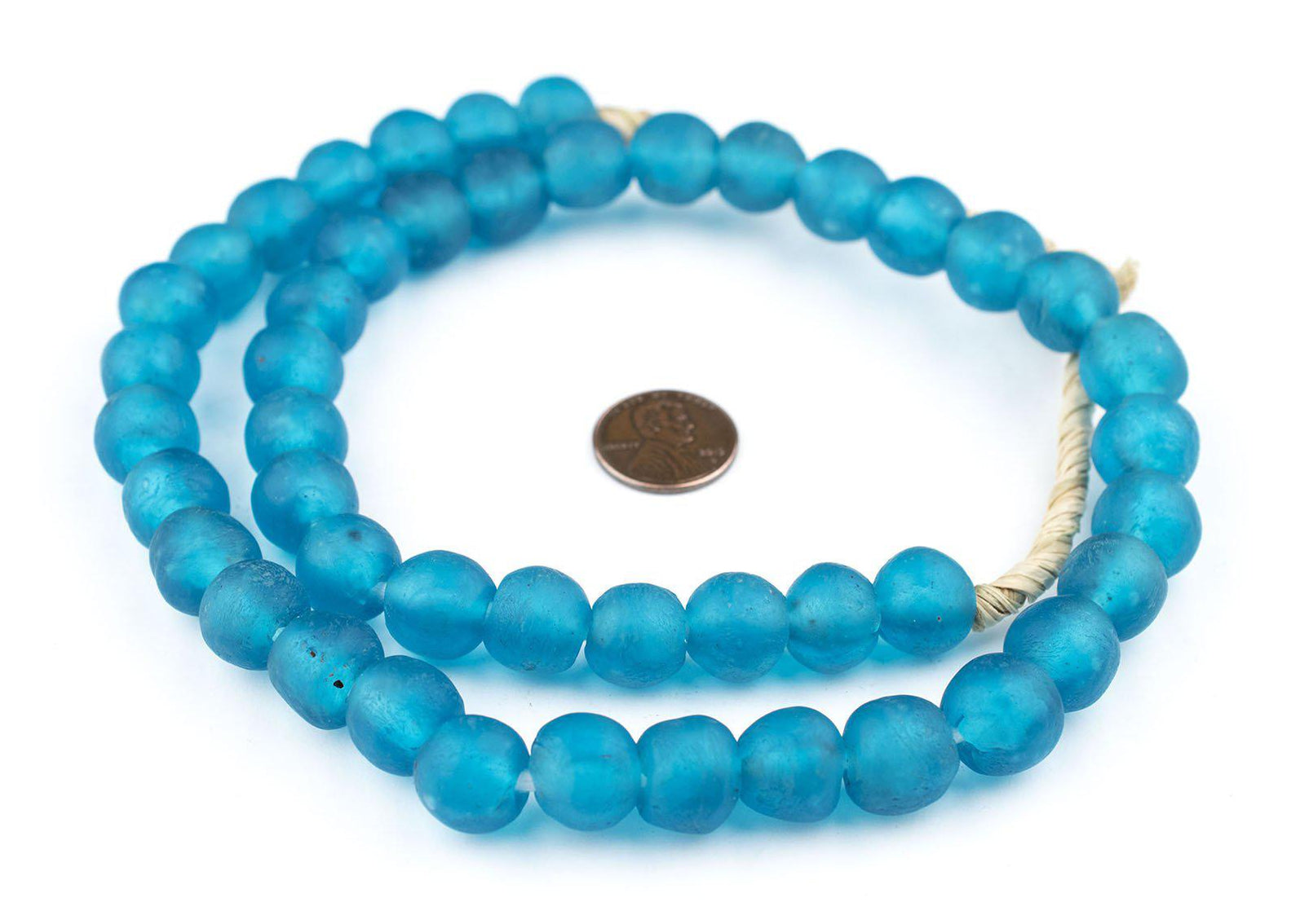 Azul Blue Recycled Glass Beads Shop for Beads at The Bead Chest