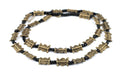 Sun Moon Design Brass Baule Beads (15x11mm) - The Bead Chest
