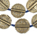 Ridged Sun Drilled Baule Brass Beads (46mm) - The Bead Chest