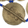 Super Jumbo Smooth Sun Design Baule Brass Beads (75mm)