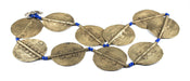 Super Jumbo Smooth Sun Design Baule Brass Beads (75mm) - The Bead Chest