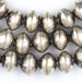 Ethiopian Saucer Silver Beads (Extra Long Strand) - The Bead Chest