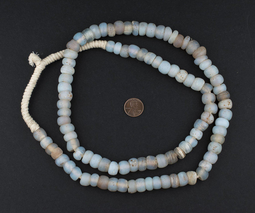 Antique Dutch Moon Beads from Ethiopia - The Bead Chest