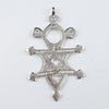 Silver Tuareg Star Cross Pendant