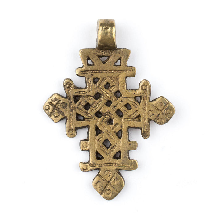 Bronze Coptic Cross Pendant (Medium) - The Bead Chest