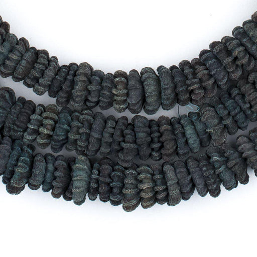Green Aromatic Moroccan Eucalyptus Beads - The Bead Chest
