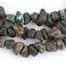 Dark Turquoise Rounded Chunk Beads (7x11mm) - The Bead Chest