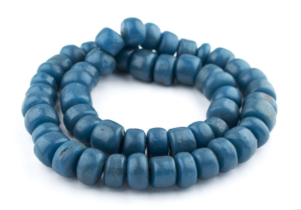 Teal Moroccan Resin Beads - The Bead Chest