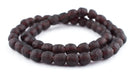 Deep Purple Recycled Glass Beads (11mm) - The Bead Chest