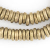 Nigerian Brass Donut Ring Beads (14mm)