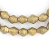 Mini Wound Brass Bicone Beads (10mm)