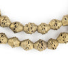 Mini-Bicone Brass Filigree Beads (10mm)